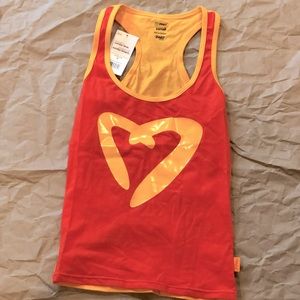 NWT Coral Zumba Tank